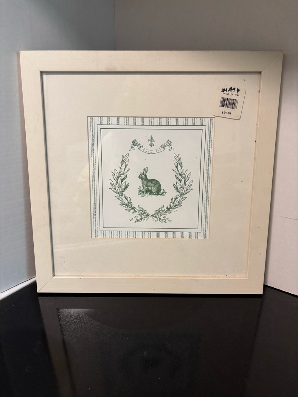 Framed artwork